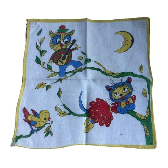 Vintage 60s children’s handkerchiefs set - Picture 5 of 7